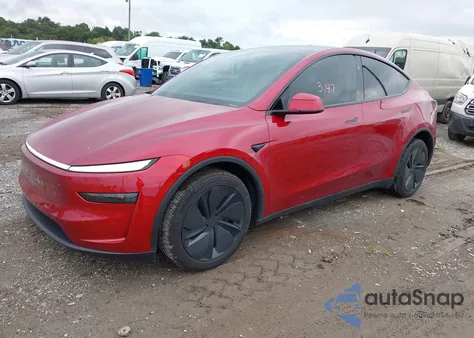 2026 Tesla Model Y Long Range Dual Motor All-Wheel Drive/Long Range Launch Series from USA, damaged, VIN 7SAYGDEE6TF326694